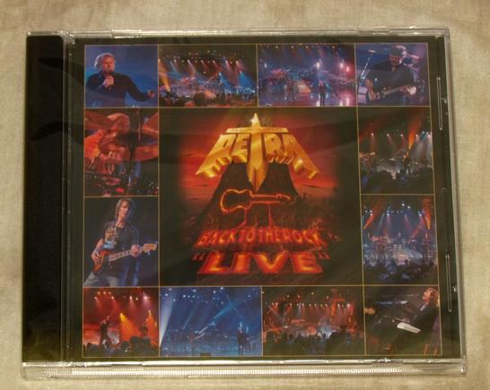 Back To The Rock Live CD
